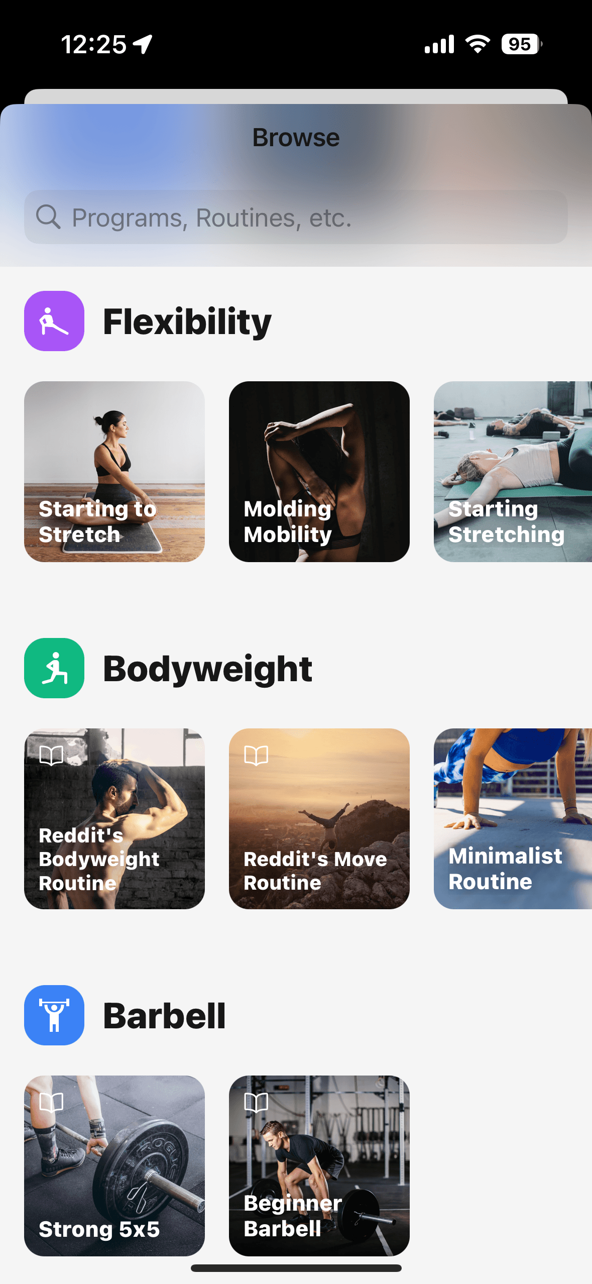 Proven workout routines